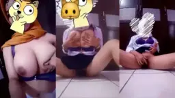 Siswi Berjilbab Smp Toge Ngangkang Menggoda