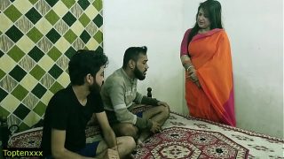 Malkin Bibi Dan Dua Pemuda Gagah Berahi, Adegan Panas Tiga Sekawan Dengan Suara Hindi Menggoda!