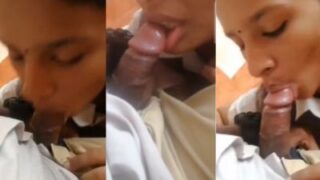 Gf Kasih Bj Ala Desi Ke Pacarnya Di Rumah Doi, Bikin Makin Panas Dan Basah