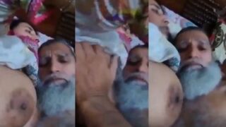 Bapak Tua Mesum Ngentot Istri Anaknya Sendiri Di Desa Bangladesh, Bikin Malu Kampung.