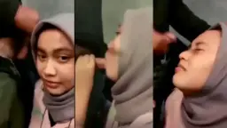 Hijab Ngewe Sampai Muncrat Di Muka