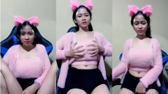 Syafirah Mango Tobrut, Baju Pink Ketat, Nampol Banget Bikin Ngaceng.
