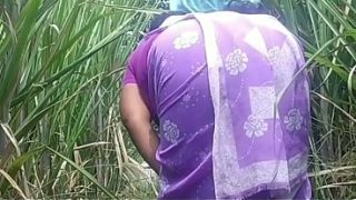 Desa India, Pasangan Bercinta Di Alam Bebas, Panas Dan Penuh Gairah.