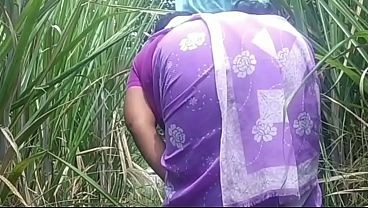 Desa India, Pasangan Bercinta Di Alam Bebas, Panas Dan Penuh Gairah.