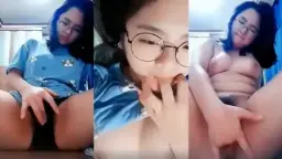Chindo Berkacamata Sange Colmek Sampe Muncrat