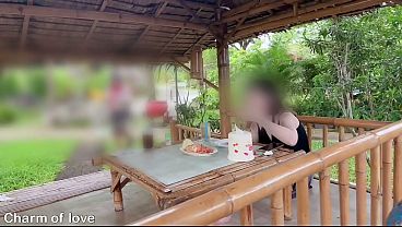 Ngentot Di Luar Dengan Orang Asing, Thai, Bikin Basah Kuyup