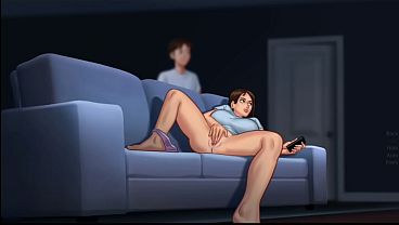 Satu Pandangan Dari Ibu Tiri Bikin Seharian Penuh Napsu (18+)