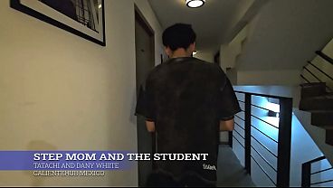 Ibu Tiri Lagi Ngajarin Muridnya Yang Panas, Bikin Pelajaran Jadi Basah.