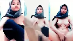 Bocil Toket Bulat Fazreen Jilbab Terbuka