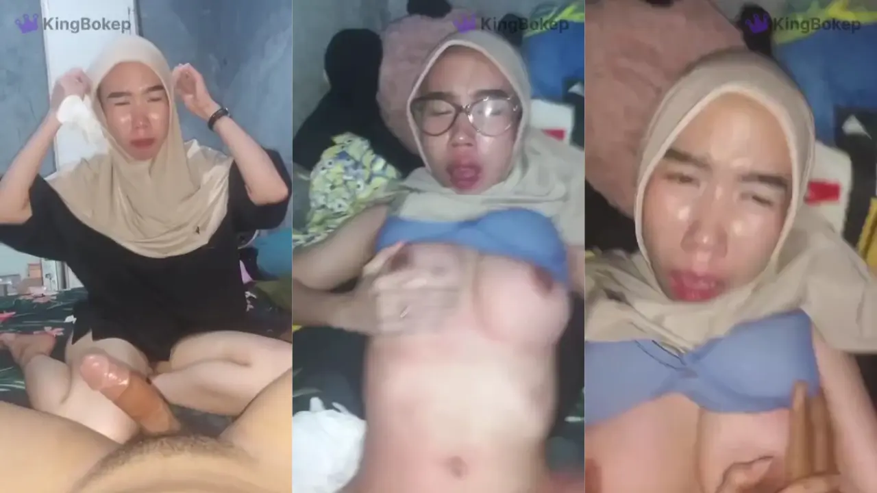 Calon Asn Ukhty Jilbabnya Kebuka Sama Pak Rt Pas Lagi Sendirian Di Kamar.