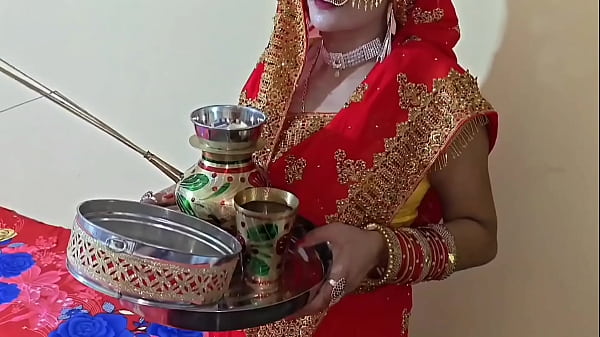 वो करवा चौथ की रात, चुदाई की आवाज़ें खुली हिंदी में, गंदी और सेक्सी